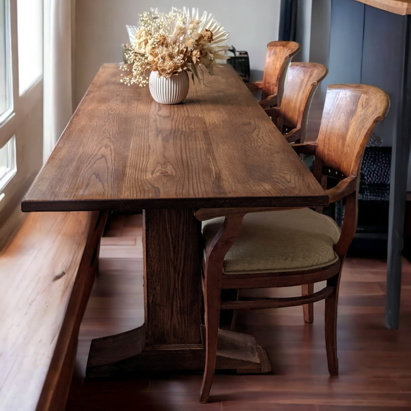 traditional dining table